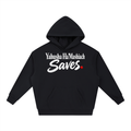 Yahusha Saves Boxy Heavyweight Drop-Shoulder Hoodie