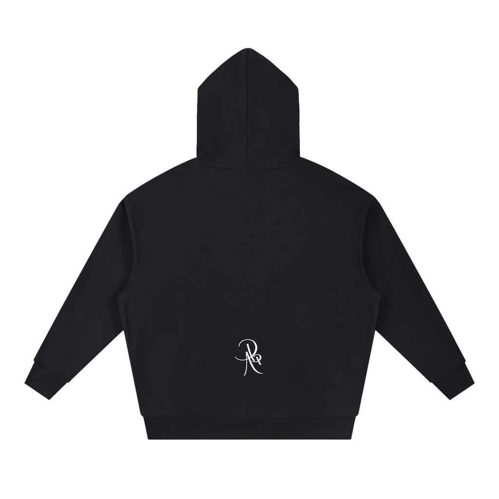 Yahusha Saves Boxy Heavyweight Drop-Shoulder Hoodie