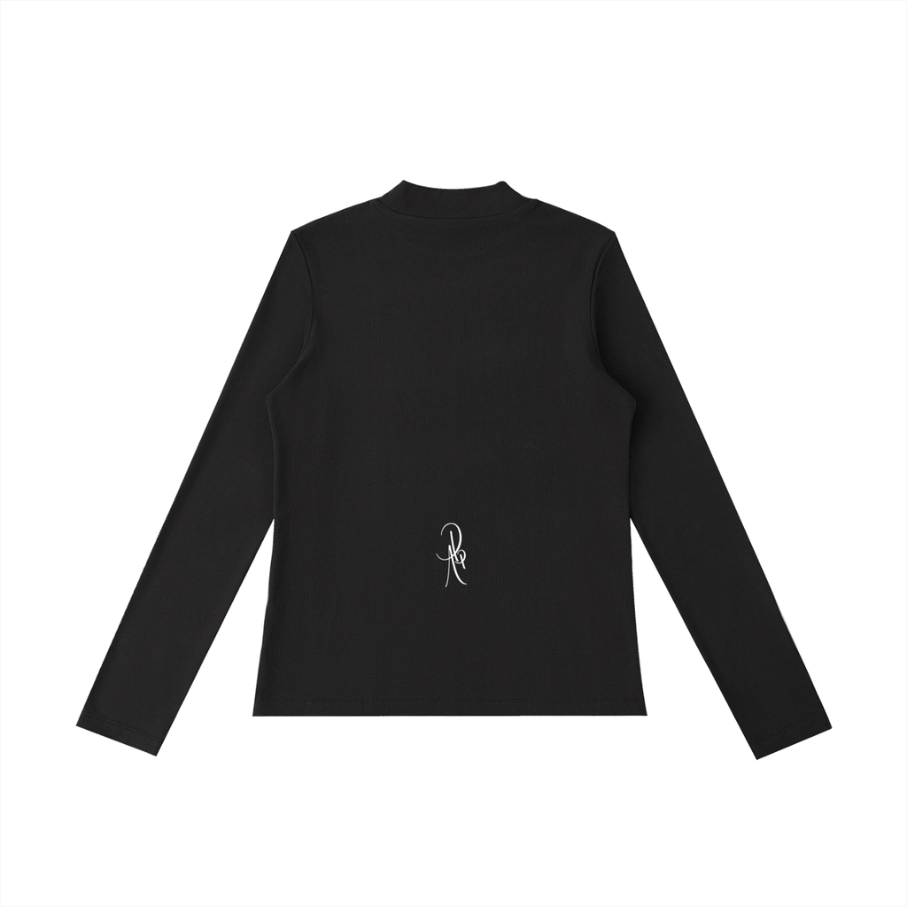 Yahusha Saves Mock Neck Long Sleeve T-Shirt